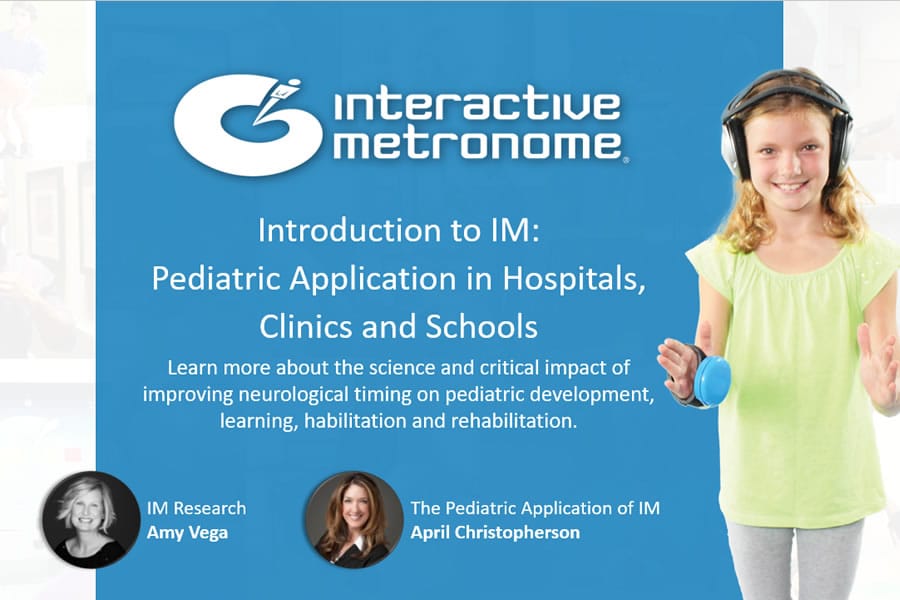 Introduction to IM: Pediatric Application in Hospitals, Clinics and Schools